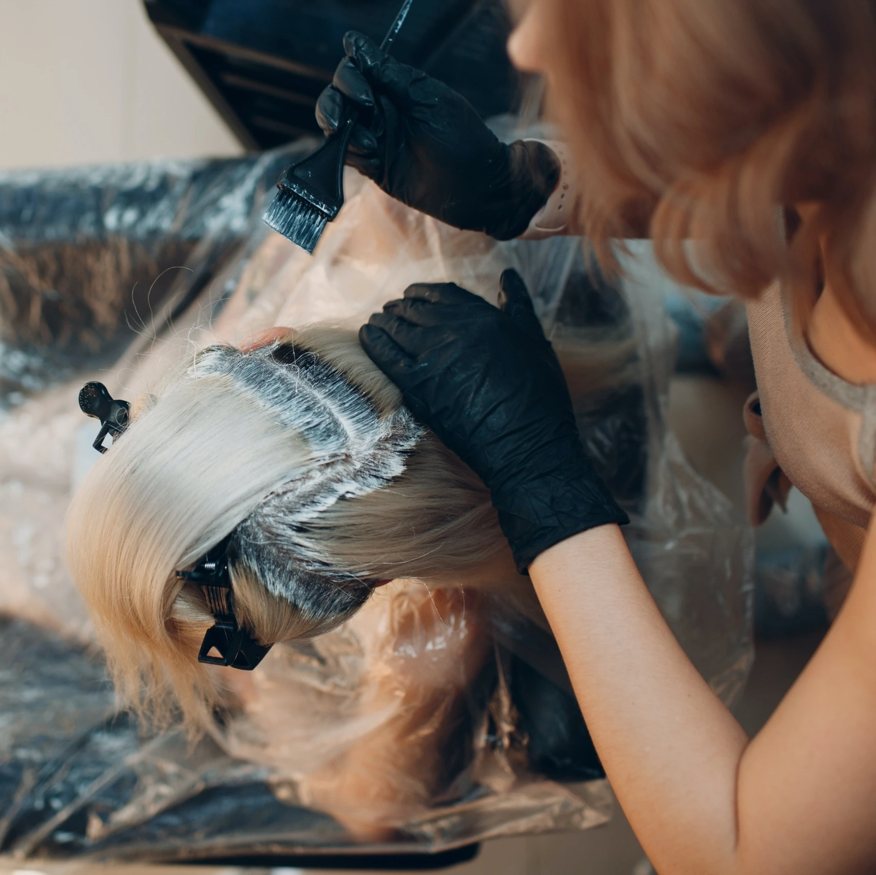 colore capelli biondi trattamento torino